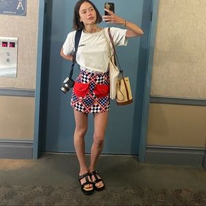 Intake hand seen summer skirt. High quality cotton. Lightweight/great cut